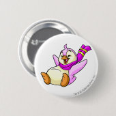Bruce Pink Ronde Button 5,7 Cm (Voorkant /achterkant)