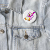Bruce Pink Ronde Button 5,7 Cm (In situ)