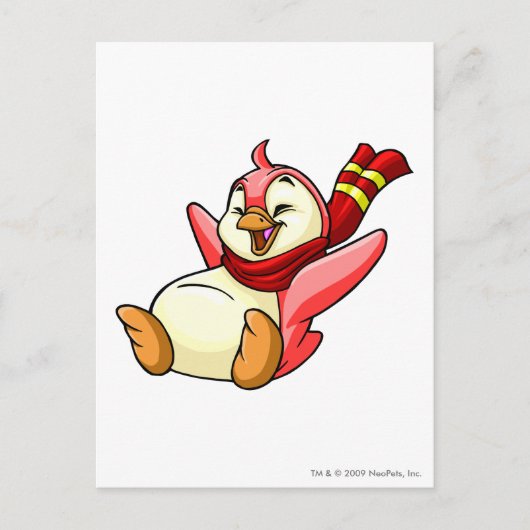 Bruce Red Briefkaart (Voorkant)