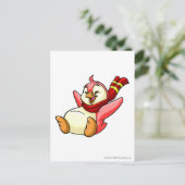 Bruce Red Briefkaart (Staand voorkant)