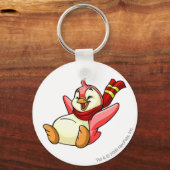 Bruce Red Sleutelhanger (Voorkant)