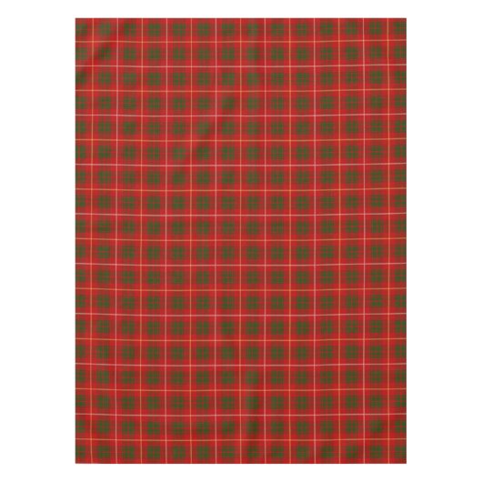 Bruce Scottish Clan Tartan Pattern Tafelkleed (Voorkant)