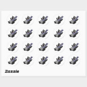 Bruce Shadow Ronde Sticker (Vel)
