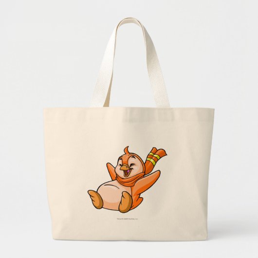 Bruce Sinaasappel Grote Tote Bag (Voorkant)