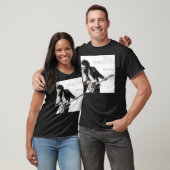 Brúcé Spríngstone , geboren om dubbelzijdig wit te T-shirt (Unisex)