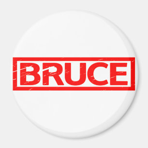 Bruce Stamp Magneet