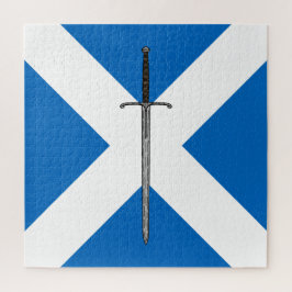 Bruce Sword op Saltire Legpuzzel