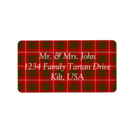 Bruce Tartan Label