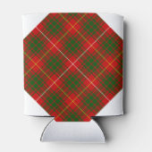 Bruce tartan red green plaid blikjeskoeler (Achterkant)