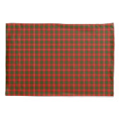 Bruce tartan red green plaid kussensloop (Achterkant-Links)