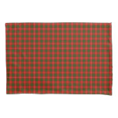 Bruce tartan red green plaid kussensloop (Voorkant-Links)