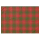 Bruce tartan red green plaid tafelkleed (Voorkant (Horizontaal))