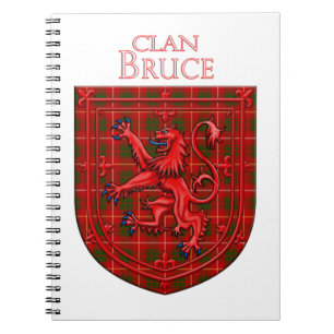 Bruce Tartan Scottish Play Lion Rampant Notitieboek