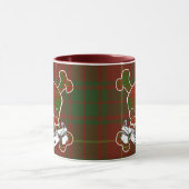 Bruce Tartan Skull Mok (Midden)