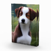Bruce The Border Collie Puppy, Photo Block Fotoblokken (Rechts)