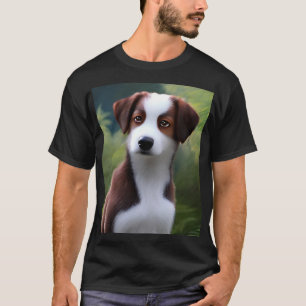 Bruce The Border Collie Puppy, T-shirt