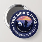 Bruce Trail (rd2) Ronde Button 4,0 Cm (Voorkant /achterkant)