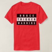Bruce Trigger Warning Kinder T-shirt (Design voorkant)