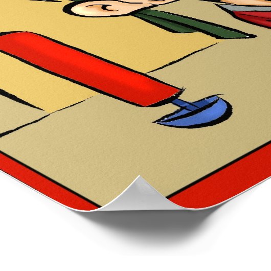 Bruce Wee Poster (Hoek)