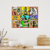 Bruce Wee Poster (Keuken)