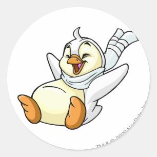 Bruce White Ronde Sticker