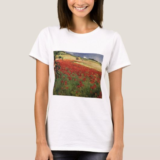 BRUCE, William Blair klaprozen klaproos rode bloem T-shirt (Voorkant)