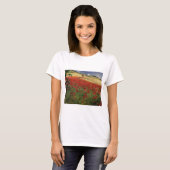 BRUCE, William Blair klaprozen klaproos rode bloem T-shirt (Voorkant volledig)