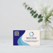 Bruchim Kaarten voor Evenementen & Tabling Visitekaartje (Staand voorkant)