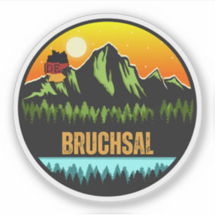 Bruchsal, Duitsland Sticker