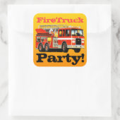 Bruck Birthday Vierkante Sticker (Tas)