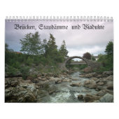 Brücken, Viadukte und Staudämme Kalender (Hoes)