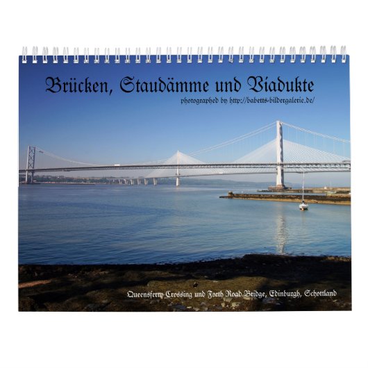 Brücken, Viadukte und Staudämme Kalender (Achterkant)