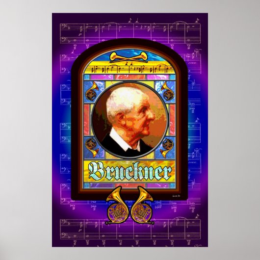 BRUCKNER POSTER (Voorkant)