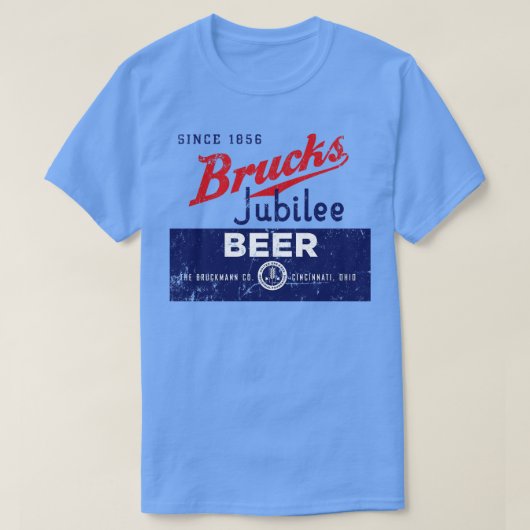 Brucks Jubilee Beer T-shirt (Design voorkant)
