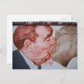 Bruderkuss Briefkaart (Voorkant / Achterkant)