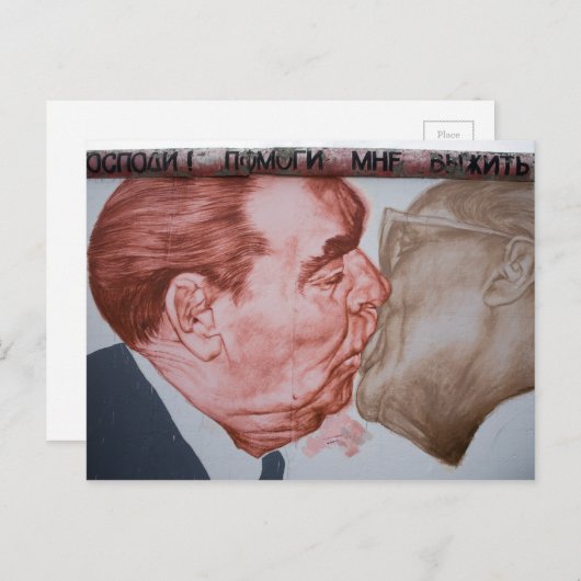 Bruderkuss Briefkaart (Voorkant / Achterkant)