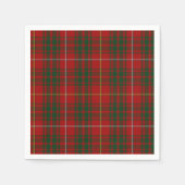 Brue Clan Tartan Plaid Papieren servetten (Voorkant)