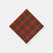Brue Clan Tartan Plaid Papieren servetten (Hoek)