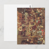 Bruegel d. Pieter Serie der sogenannten bilder Briefkaart (Voorkant / Achterkant)