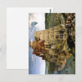 Bruegel d..., Pieter Turmbau zu Babel Tower of Ba. Briefkaart (Voorkant / Achterkant)