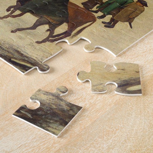 Bruegel de oudere - de nummering in Bethlehem Legpuzzel (Zijkant)