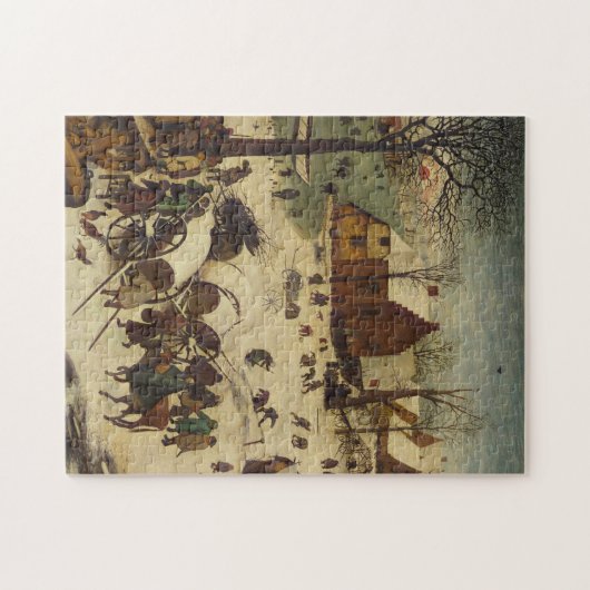 Bruegel de oudere - de nummering in Bethlehem Legpuzzel (Horizontaal)
