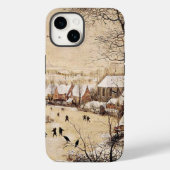 Bruegel het Elder - Winterlandschap, Case-Mate iPhone Case (Achterkant)