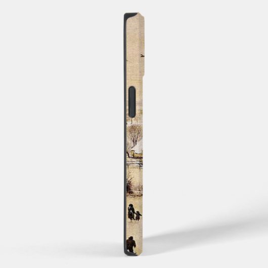 Bruegel het Elder - Winterlandschap, Case-Mate iPhone Case (Achterkant / Rechts)