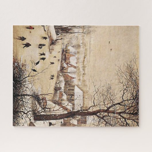 Bruegel het Elder - Winterlandschap, Legpuzzel (Horizontaal)