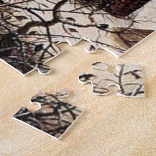 Bruegel het Elder - Winterlandschap, Legpuzzel (Zijkant)