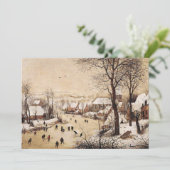 Bruegel het Ouderland - winterlandschap Kaart (Staand voorkant)