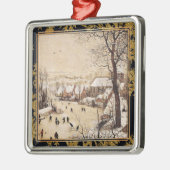 Bruegel the Elder - Winter Landscape Metalen Ornament (Links)