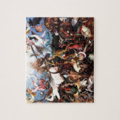 Bruegel's "Herfst van de RebellenAngels" (1562) Legpuzzel (Verticaal)
