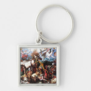 Bruegel's "Herfst van de RebellenAngels" (1562) Sleutelhanger